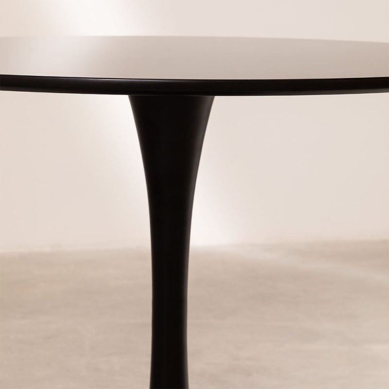 Tavolo Mod Tulip Nero6